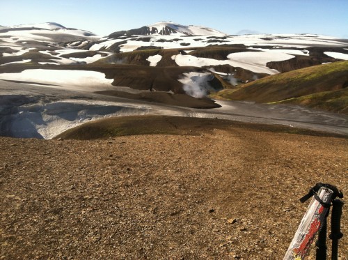 Photo of Iceland highlands snowfields