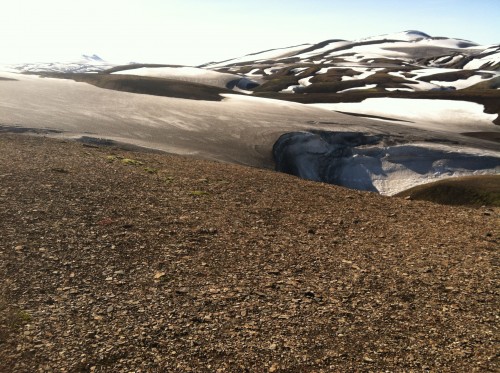 Photo of Iceland highlands snowfields